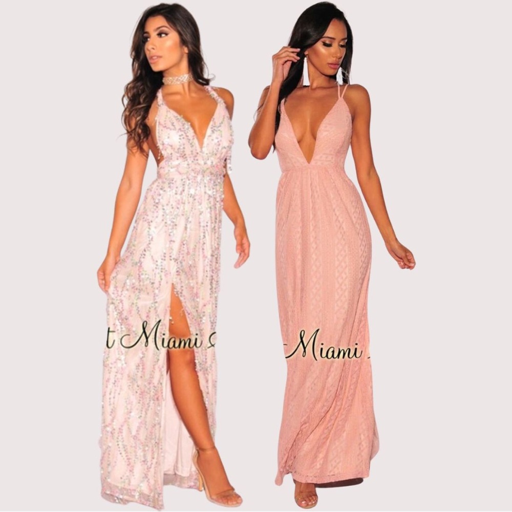 BUNDLE 2 Pink Formal Dresses